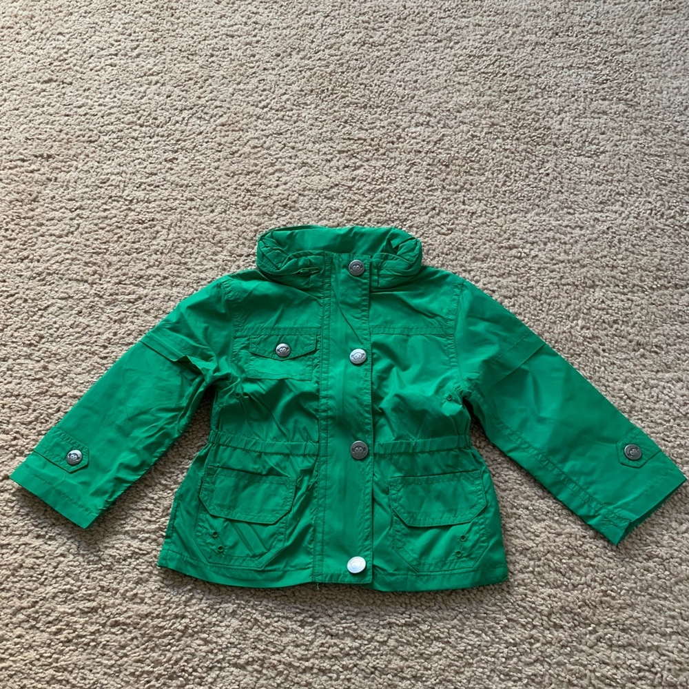 Appaman Green Raincoats Size:12M.